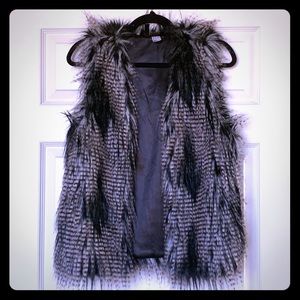 Divided Faux Fur Jacket